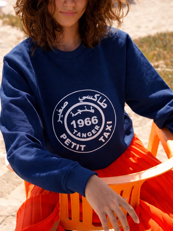- Rock da Kasbah Tangier "Petit Taxi Tanger" unisex Sweat - Image 6