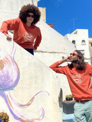 - Rock da Kasbah Tanger Sweat unisexe "Petit Taxi Tanger" - Rock da Kasbah Tanger