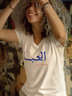 - Rock da Kasbah Tanger T-Shirt Femme "Amour" Rock da Kasbah Tanger