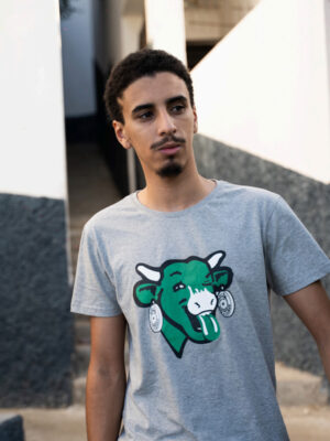 - Rock da Kasbah Tanger T-Shirt homme "Rolling Cow" Rock da Kasbah Tanger