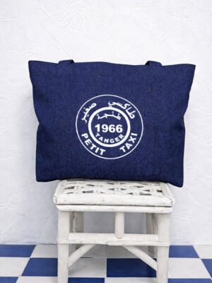 - Rock da Kasbah Tanger Shopping Bag "Petit Taxi Tanger" Rock da Kasbah Tanger