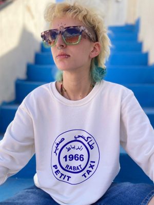 Sweat Unisexe "Petit Taxi Rabat"