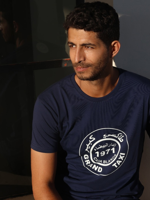 - Rock da Kasbah Tanger T-Shirt Homme "Grand Taxi Casablanca" – Image 2