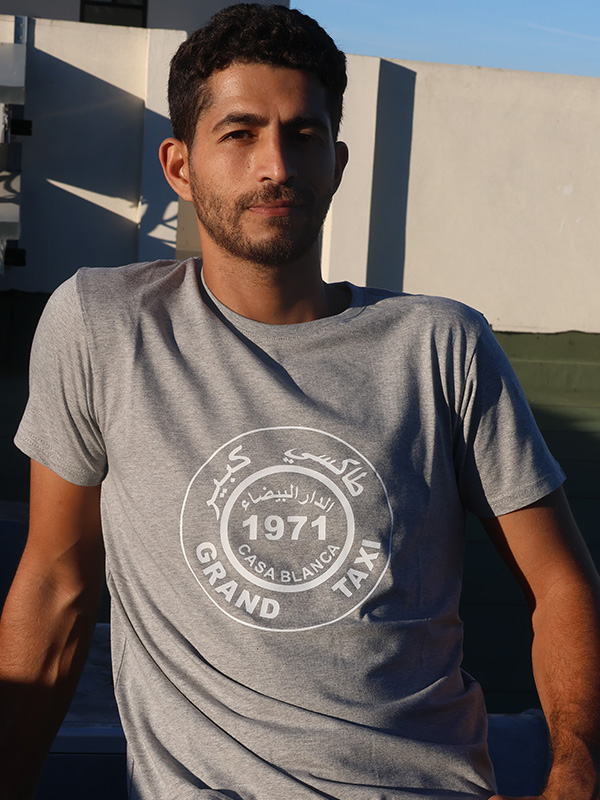 - Rock da Kasbah Tanger T-Shirt Homme "Grand Taxi Casablanca" Rock da Kasbah Tanger