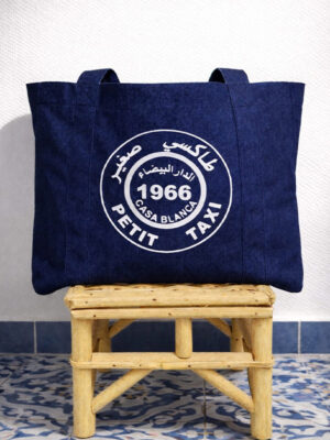 - Rock da Kasbah Tanger Shopping Bag "Petit Taxi Casablanca" Rock da Kasbah Tanger