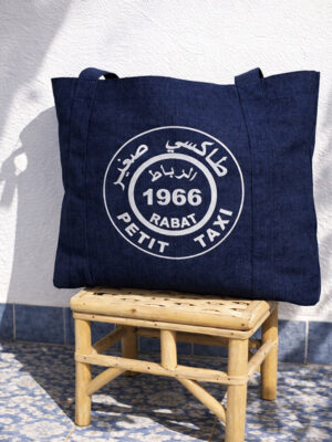 - Rock da Kasbah Tanger Shopping Bag "Petit Taxi Rabat" Rock da Kasbah Tanger