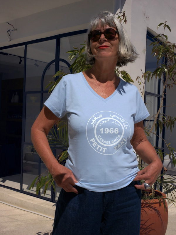 - Rock da Kasbah Tangier "Taxi Casablanca" Women T-shirt - Image 3