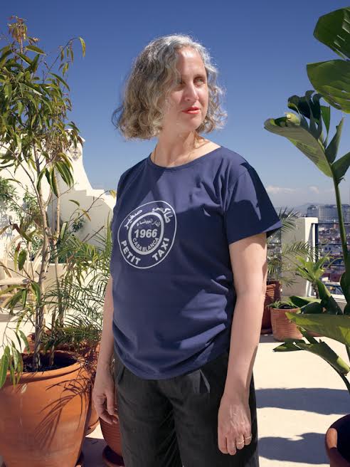 - Rock da Kasbah Tanger T-Shirt Femme "Petit Taxi Casablanca" – Image 3